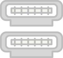 Hdmi port Vector Icon Design