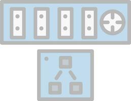 Wall socket Vector Icon Design