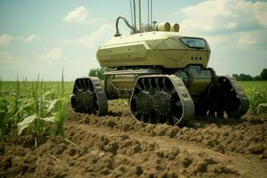 Automated agricultural technologies. Generate Ai photo
