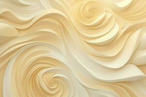 Luxurious abstract cream background. Generate Ai photo