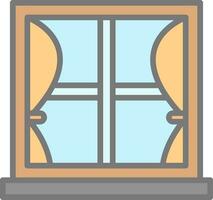 diseño de icono de vector de ventana