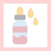Cuticle Oil Vector Icon Design
