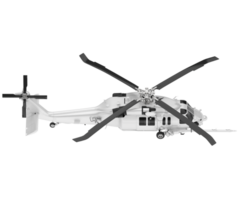 blanc avion isolé sur transparent Contexte. 3d le rendu - illustration png