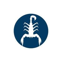 Scorpion icon and symbol vector template