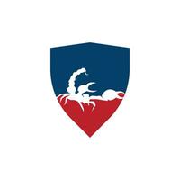 Scorpion icon and symbol vector template