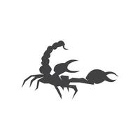 Scorpion icon and symbol vector template