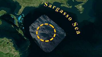 Sargasso Sea Map video