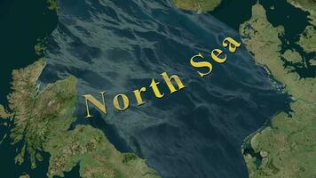 North Sea Map video