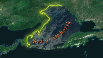 Sea of Okhotsk Map video