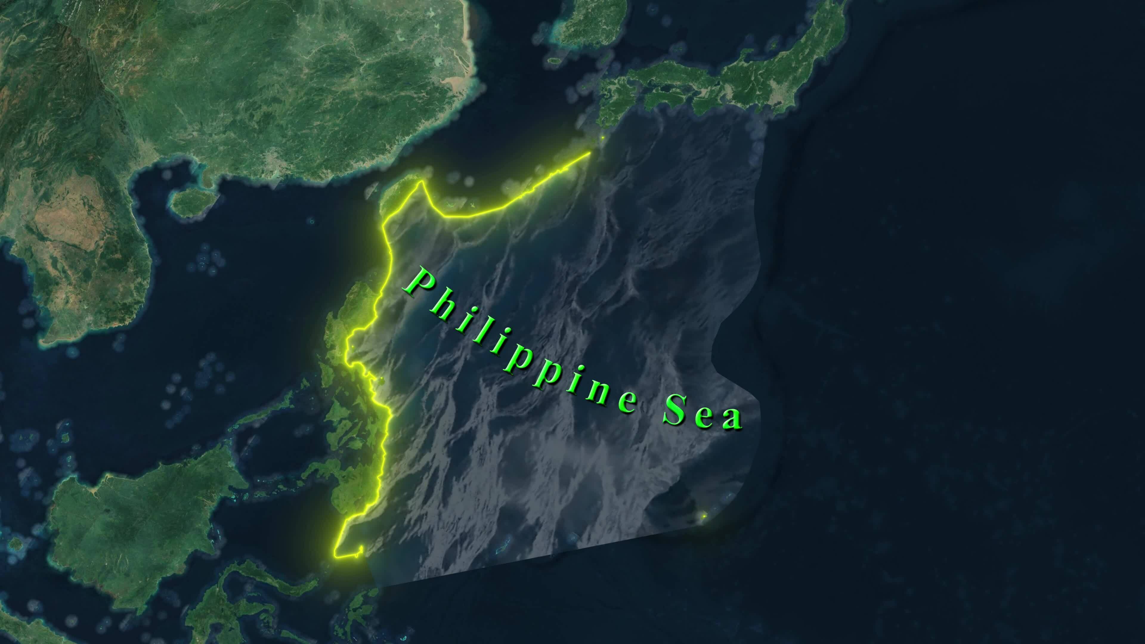 Philippine Sea Map 30813497 Stock Video At Vecteezy Philippine Sea Map Free Video 