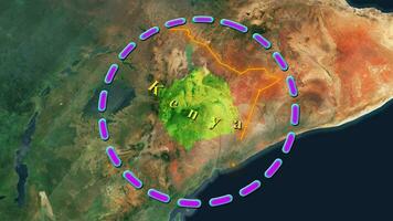 Kenia mapa . video