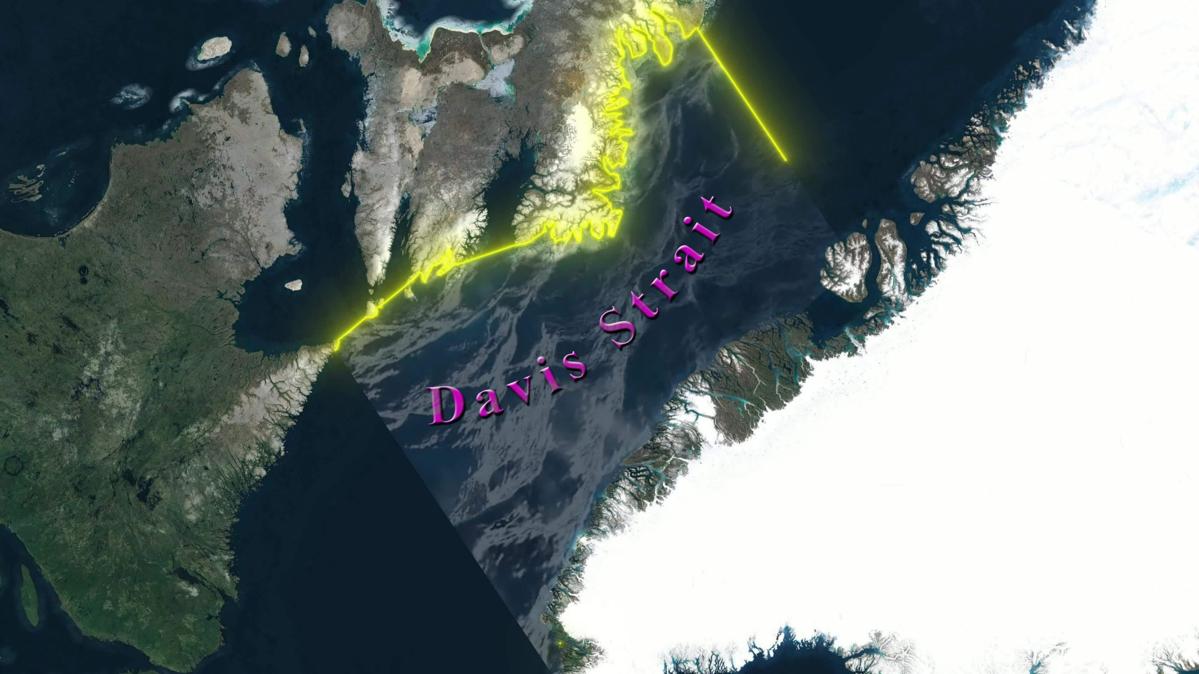 Davis Strait Map