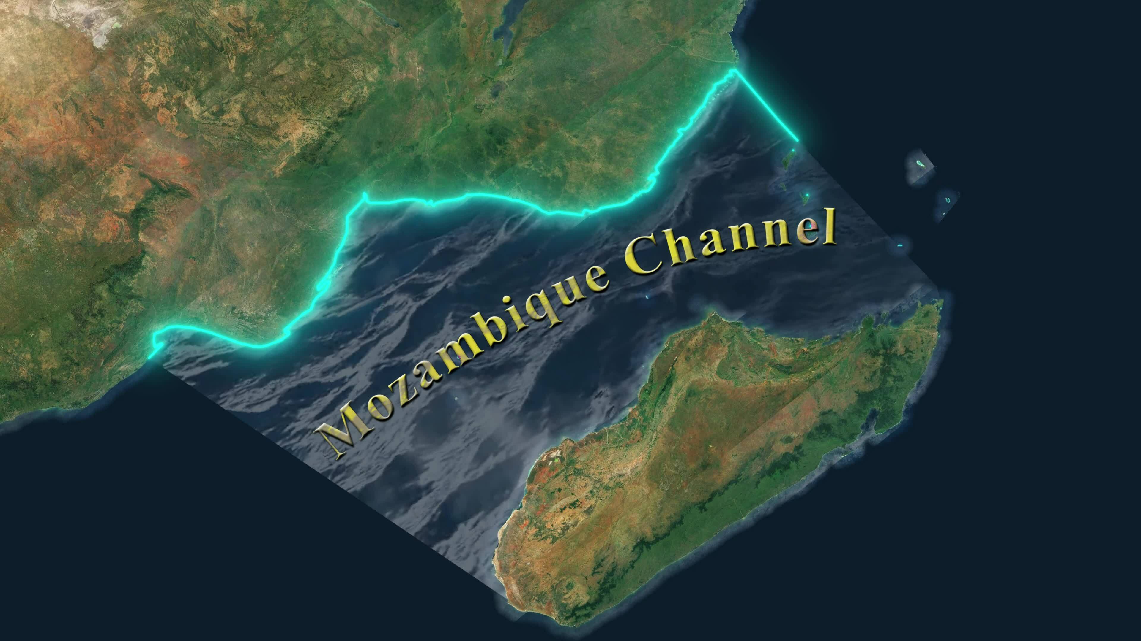 Mozambique Channel Map 30813679 Stock Video At Vecteezy Mozambique Channel Map Free Video 