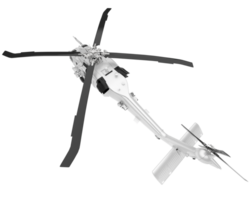 Weiß Flugzeug isoliert auf transparent Hintergrund. 3d Rendern - - Illustration png