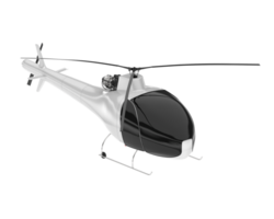 blanc avion isolé sur transparent Contexte. 3d le rendu - illustration png