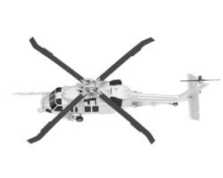 vit flygplan isolerat på transparent bakgrund. 3d tolkning - illustration png