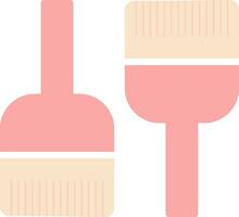 Detangling Brush Vector Icon Design