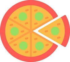 margherita Pizza vector icono diseño