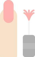 Nail Polish Vector Icon Design