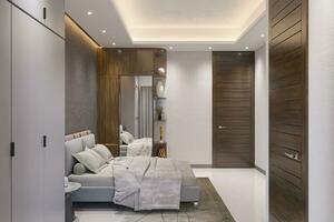 10 Modern Bedroom Interior Ideas That Will Take Your Breath Away 3D rendering photo