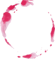 roze cirkel bekladden element png