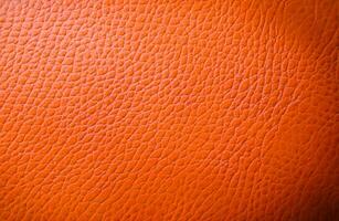 Brown leather texture background photo