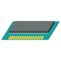 CPU computer moederbord stopcontact soorten. stroomkring bord png