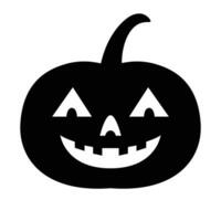 Unleash spine-tingling chills with our creepy Halloween pumpkin icon a hauntingly perfect addition to your eerie designs vector