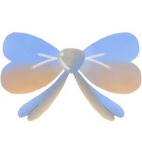 Flower ribbon bow png