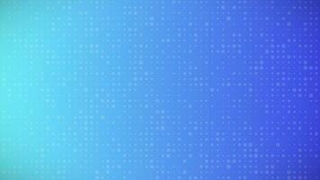 Abstract geometric background of circles. Blue pixel background with empty space. Vector illustration.