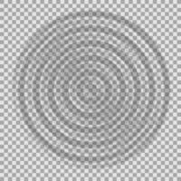 Ripple water top view. Splash water concentric rings with circle waves isolated on background. Vector illustration