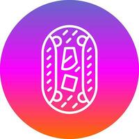 Beef Fajitas Vector Icon Design