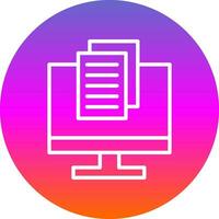 Desktop Vector Icon Design