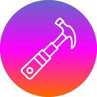 Hammer Vector Icon Design