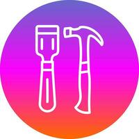 Chisel Vector Icon Design