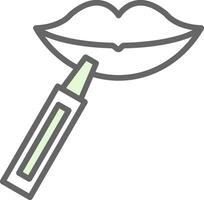 Lip Butter Vector Icon Design