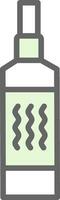 Heat Protectant Spray Vector Icon Design