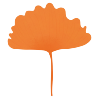 outono ginkgo plantar png