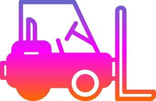 Forklift Vector Icon Design