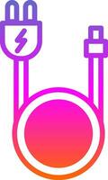 Power cable Vector Icon Design