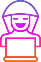 Hacker Vector Icon Design