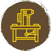 Band saw Vector Icon Design