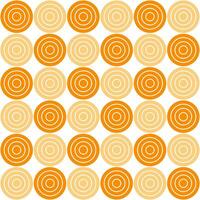 naranja circulo modelo. circulo vector sin costura modelo. decorativo elemento, envase papel, pared losas, piso losas, baño losas.