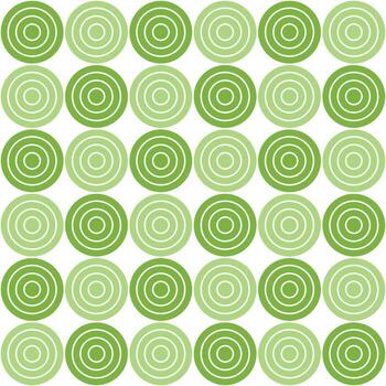 ligero verde circulo modelo. circulo vector sin costura modelo. decorativo elemento, envase papel, pared losas, piso losas, baño losas.