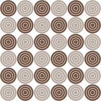 Brown circle pattern. Circle vector seamless pattern. Decorative element, wrapping paper, wall tiles, floor tiles, bathroom tiles.