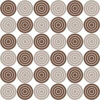 Brown circle pattern. Circle vector seamless pattern. Decorative element, wrapping paper, wall tiles, floor tiles, bathroom tiles.