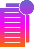 Notes Vector Icon Design