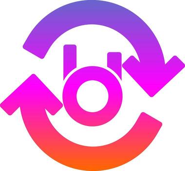 Refresh cable Vector Icon Design