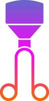 Eyelash Curler Vector Icon Design