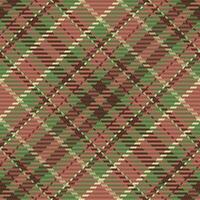 Seamless pattern of scottish tartan plaid. Repeatable background with check fabric texture. Vector backdrop striped textile print.